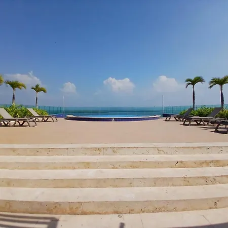 Lujoso Penthouse Duplex 403m2 Con Terraza Privada Y Vista Al Mar Apartamento